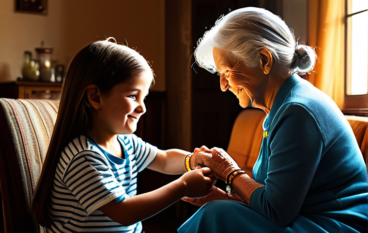 소피루비 캐릭터별 상징물 - Childhood Imagination and Creativity**
    A whimsical and vibrant scene depicting a young girl, age...