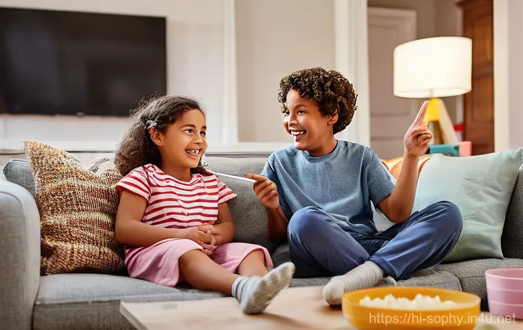 소피루비의 다국적 팬 층 - **Prompt:** Sophie Ruby, illustrated as a curious and intelligent animated character, is with two ch...