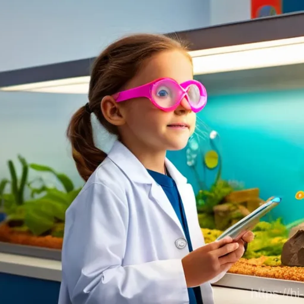 소피루비 캐릭터의 사회적 영향 - **Prompt 1: Sophie Ruby, the Aspiring Scientist.**
    A vibrant, medium shot of Sophie Ruby, an ima...