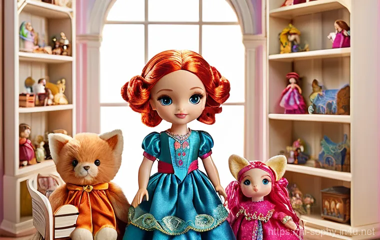 소피루비 팬 기념품 - **A Magical Transformation Doll Display.**
    Visualize an exquisitely detailed Sophie Ruby transfo...